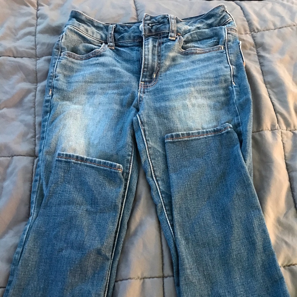 Hi-rise jeggings super stretch